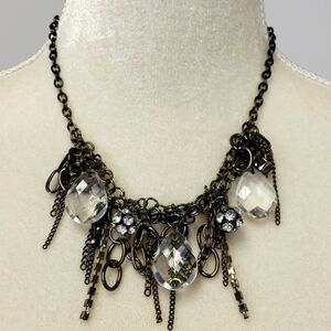 Fashion Statement Choker Necklace 21"